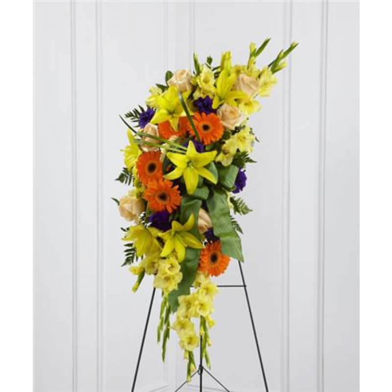 Heaven's Light Standing Spray Karen's Flower Shop