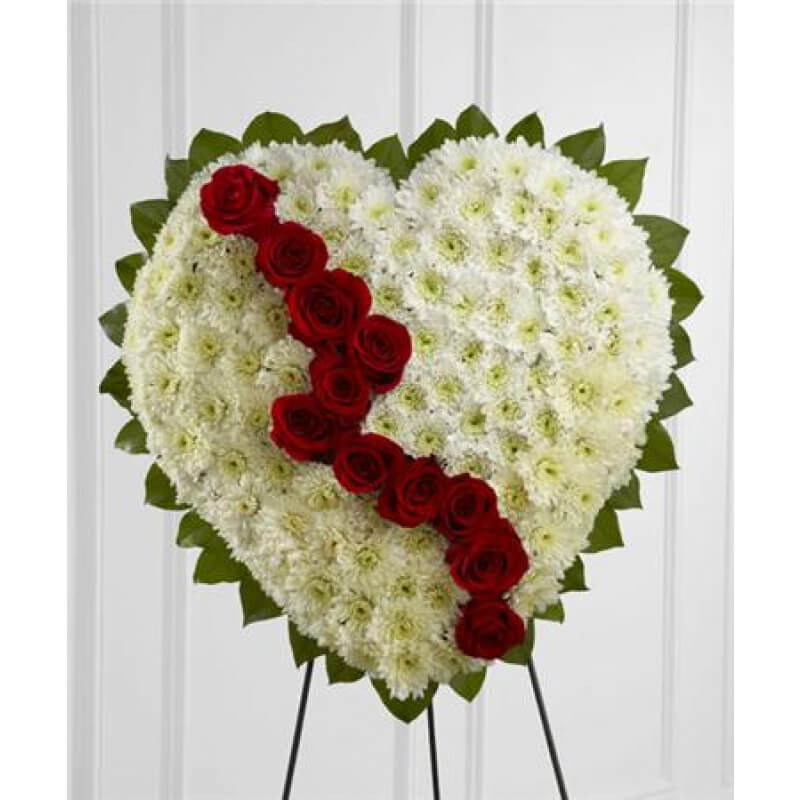 Broken Heart Karen's Flower Shop