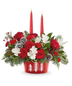 Evergreen Charm Centerpiece