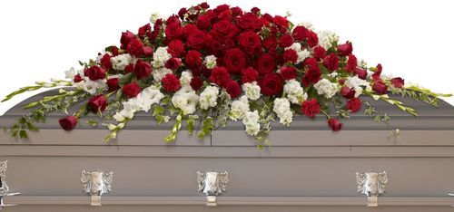 Garden Of Grandeur Casket Spray