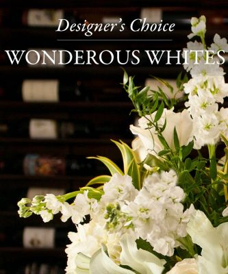 Wonderous Whites - Vase Arrangement