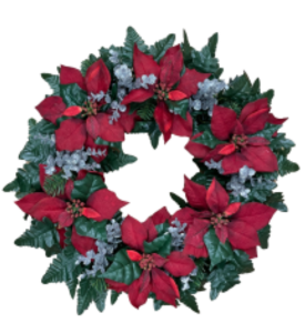 Warm Holiday Welcome Wreath