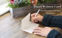 Hand Written Card