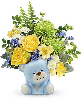 Bundle of Love Bear - Blue