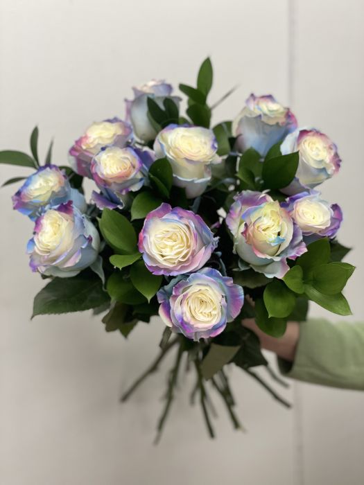 AQUA SHIMMER - DOZEN ROSES