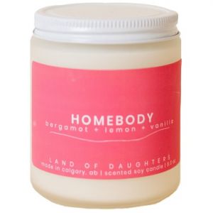 LAND OF DAUGHTERS CANDLE HOMEBODY