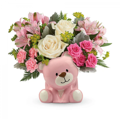 Bundle of Love Bear - Pink