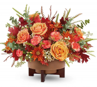 Modern Copper Centerpiece
