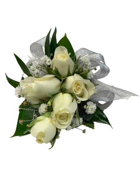 White Rose Corsage