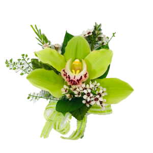Green Orchid Corsage